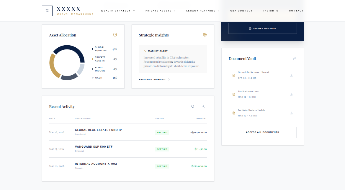 HK Brokerage dashboard interface screenshot 8