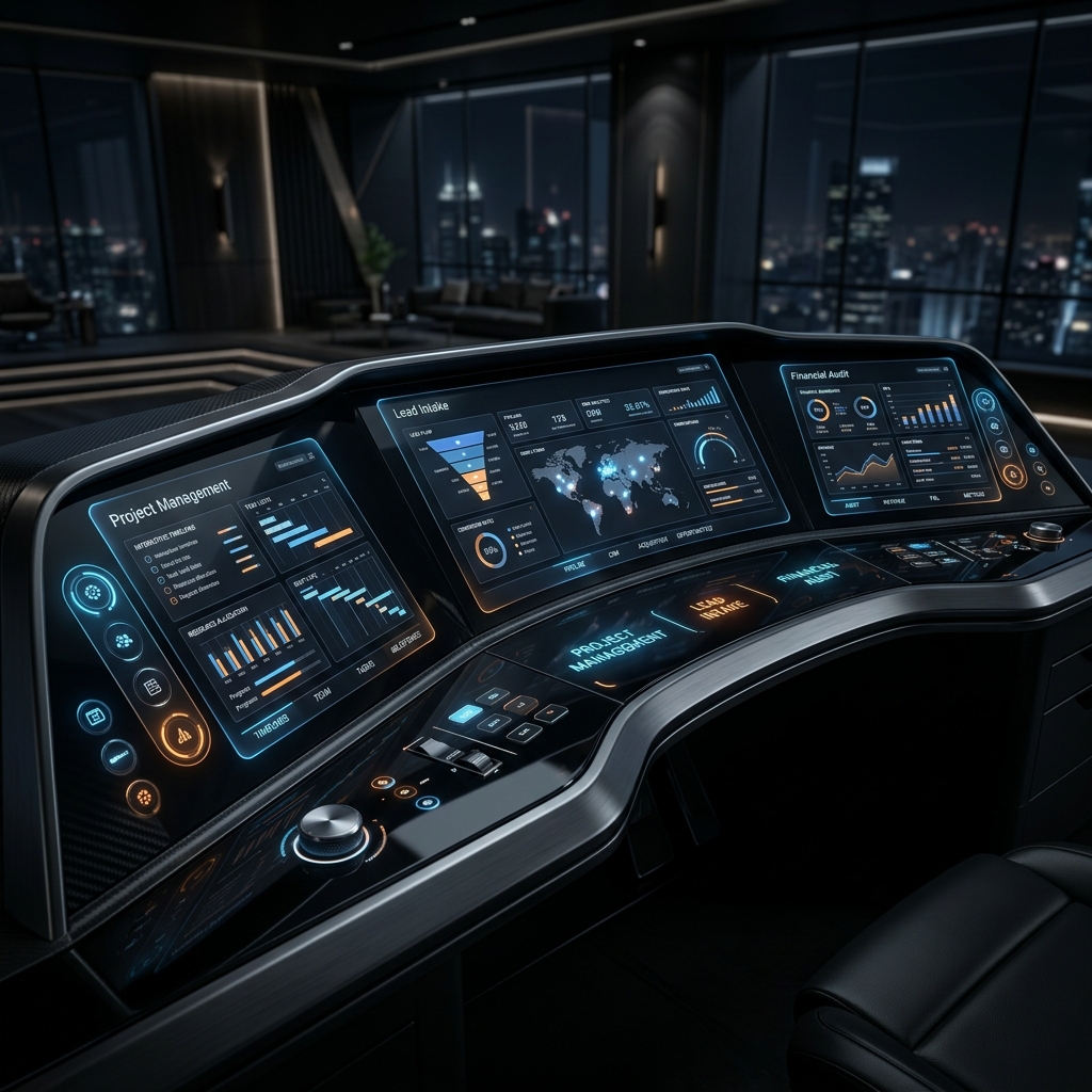 Nexus Analytics enterprise SaaS dashboard case study preview